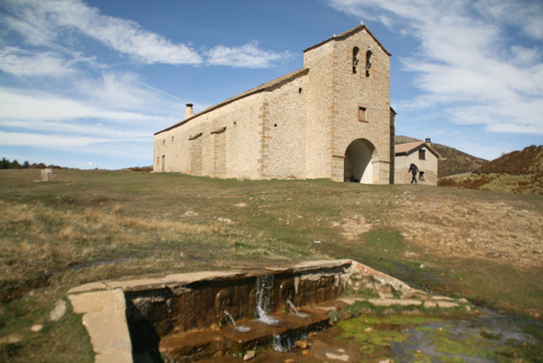 La ermita y la fuente de Santa Orosia