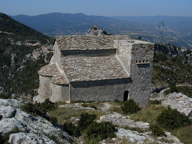 Iglesia vista desde el castillo