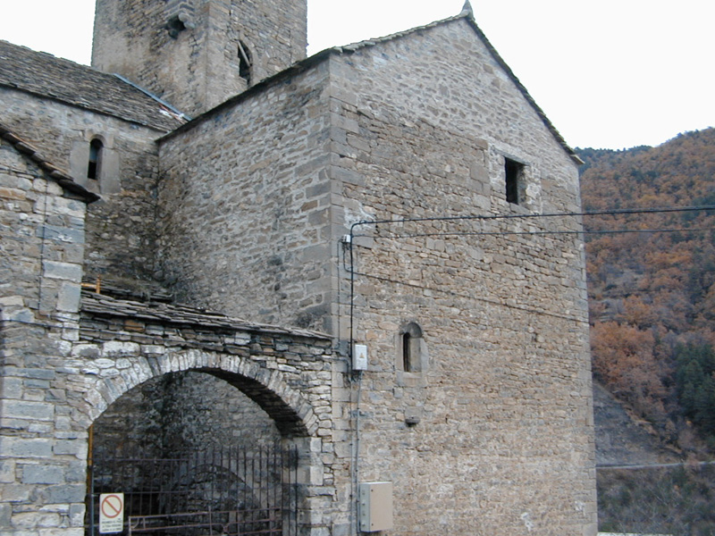 Abadía vista desde el sur