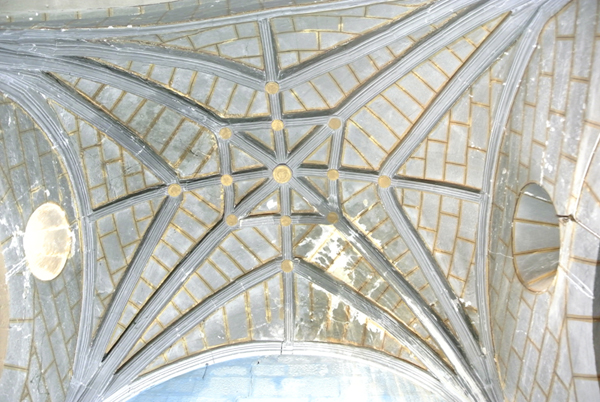 Bóveda estrellada capilla Epístola