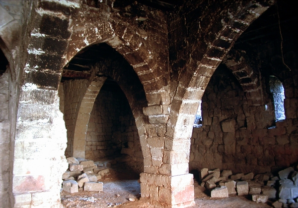 Arquitectura medieval del interior Arquitectura medieval del interior