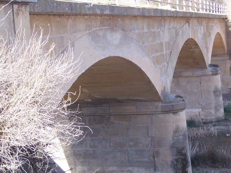 Puente sobre el Guadalope. General. Puente sobre el Guadalope. General.