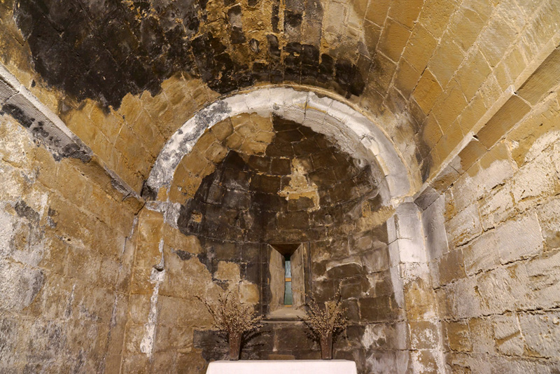 Cripta. Ábside norte