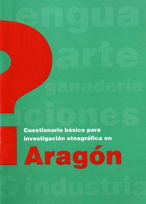 Cuestionario básico para investigación etnográfica en Aragón