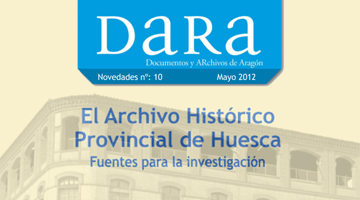 El Archivo Histórico Provincial de Huesca. Fuentes para la investigación