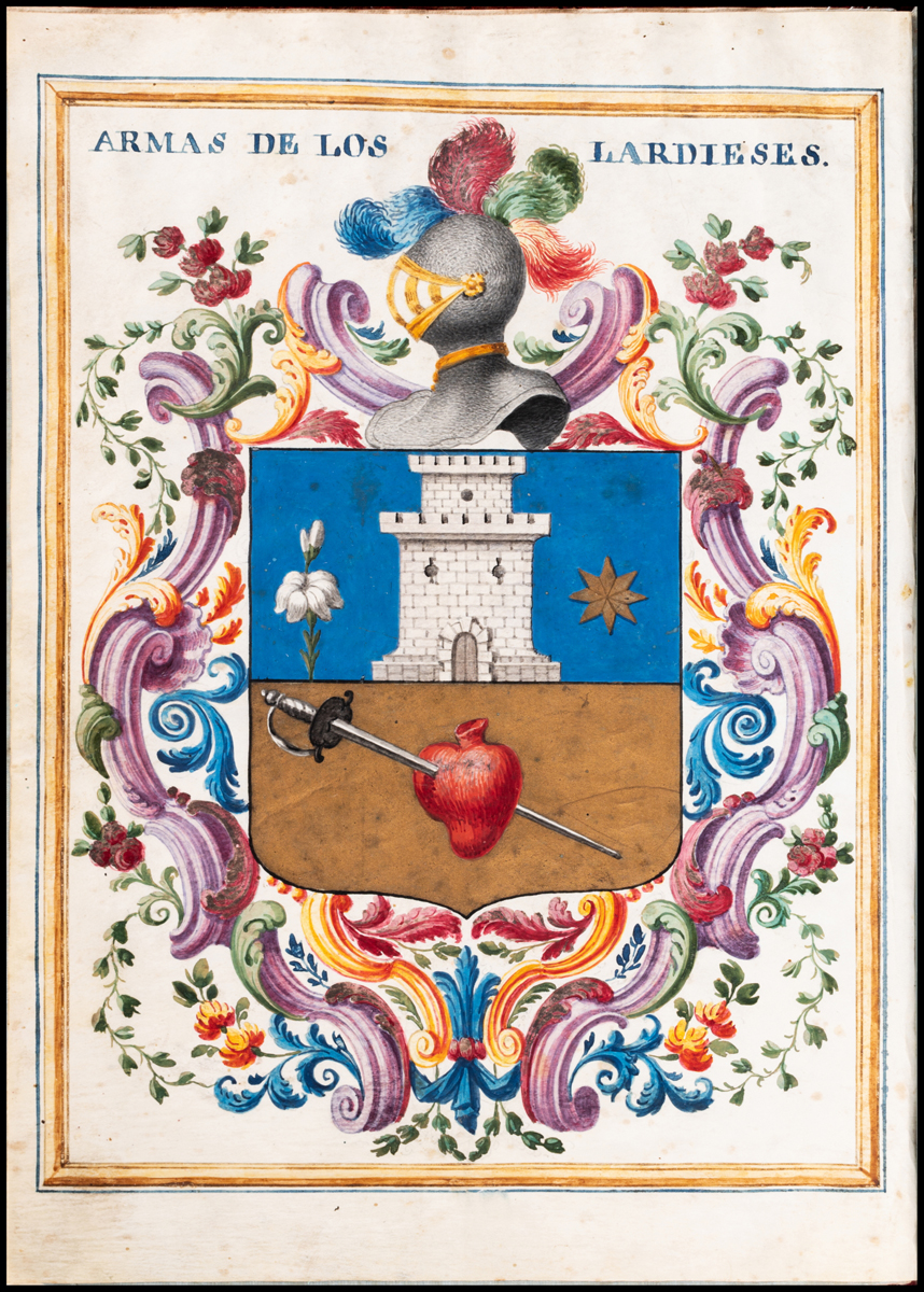 Ejecutoria de infanzonía de la familia Lardiés (1774). Archivo Municipal de Sabiñánigo