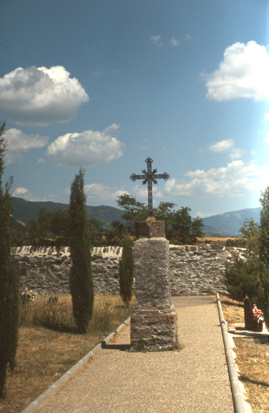 Cruz del cementerio