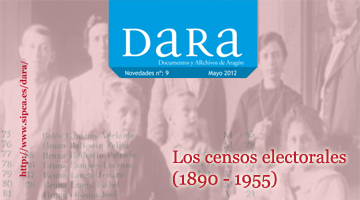 DARA publica digitalizados censos electorales de las tres provincias aragonesas