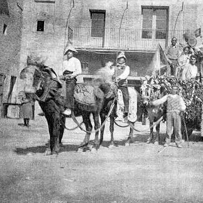 Fotografa antigua de La Puebla de Alfindn